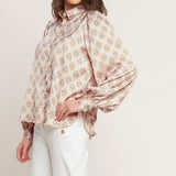 MOROCCAN MUSE WOVEN TOP