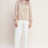 MOROCCAN MUSE WOVEN TOP