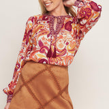 NEVER WANNA LEAVE WOVEN TOP