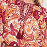 NEVER WANNA LEAVE WOVEN TOP