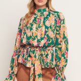 MISS PUNCTUALITY WOVEN TOP