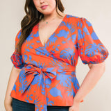 SIGN ME UP WOVEN TOP