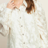 LUMINOUS GLOW WOVEN TOP