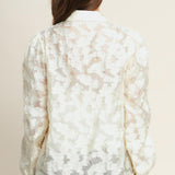 LUMINOUS GLOW WOVEN TOP