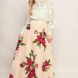 INCREDIBLE LOVE JACQUARD WOVEN TOP
