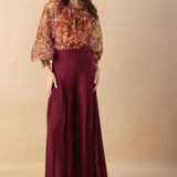 SUNSET STROLL WOVEN TOP