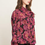 BEAUTIFUL EVENINGS WOVEN BLOUSE