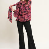 BEAUTIFUL EVENINGS WOVEN BLOUSE