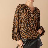 LOVING MYSELF WOVEN TOP