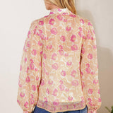 AGAINST THE ODDS WOVEN TOP
