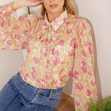 AGAINST THE ODDS WOVEN TOP