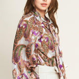 TRY AND TRY AGAIN WOVEN TOP