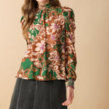 BREWED BLISS WOVEN TOP