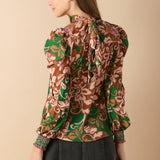 BREWED BLISS WOVEN TOP