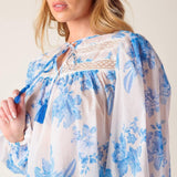 LAGOON DAYDREAMS WOVEN TOP