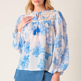 LAGOON DAYDREAMS WOVEN TOP