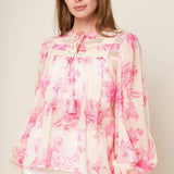 LAGOON DAYDREAMS WOVEN TOP