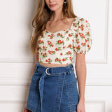 TRULY YOURS WOVEN TOP