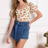 TRULY YOURS WOVEN TOP