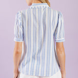 LOVE LETTERS WOVEN TOP