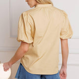 HIGH STANDARDS WOVEN TOP