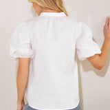 HIGH STANDARDS WOVEN TOP