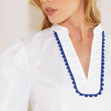 HIGH STANDARDS WOVEN TOP