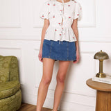 CLOSER THAN EVER WOVEN TOP