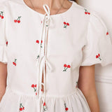 CLOSER THAN EVER WOVEN TOP