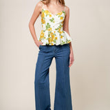 EVERY SUNDAY CREAM WOVEN TOP