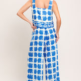ISLAND SHELL WOVEN TOP AND PANT SET