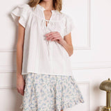 CLOSER THAN EVER WOVEN TOP