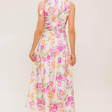 BOTANICAL BLISS WOVEN TOP AND SKIRT SET