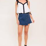 SCENT OF SPRING WOVEN TOP