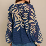 WARM BREEZE WOVEN TOP