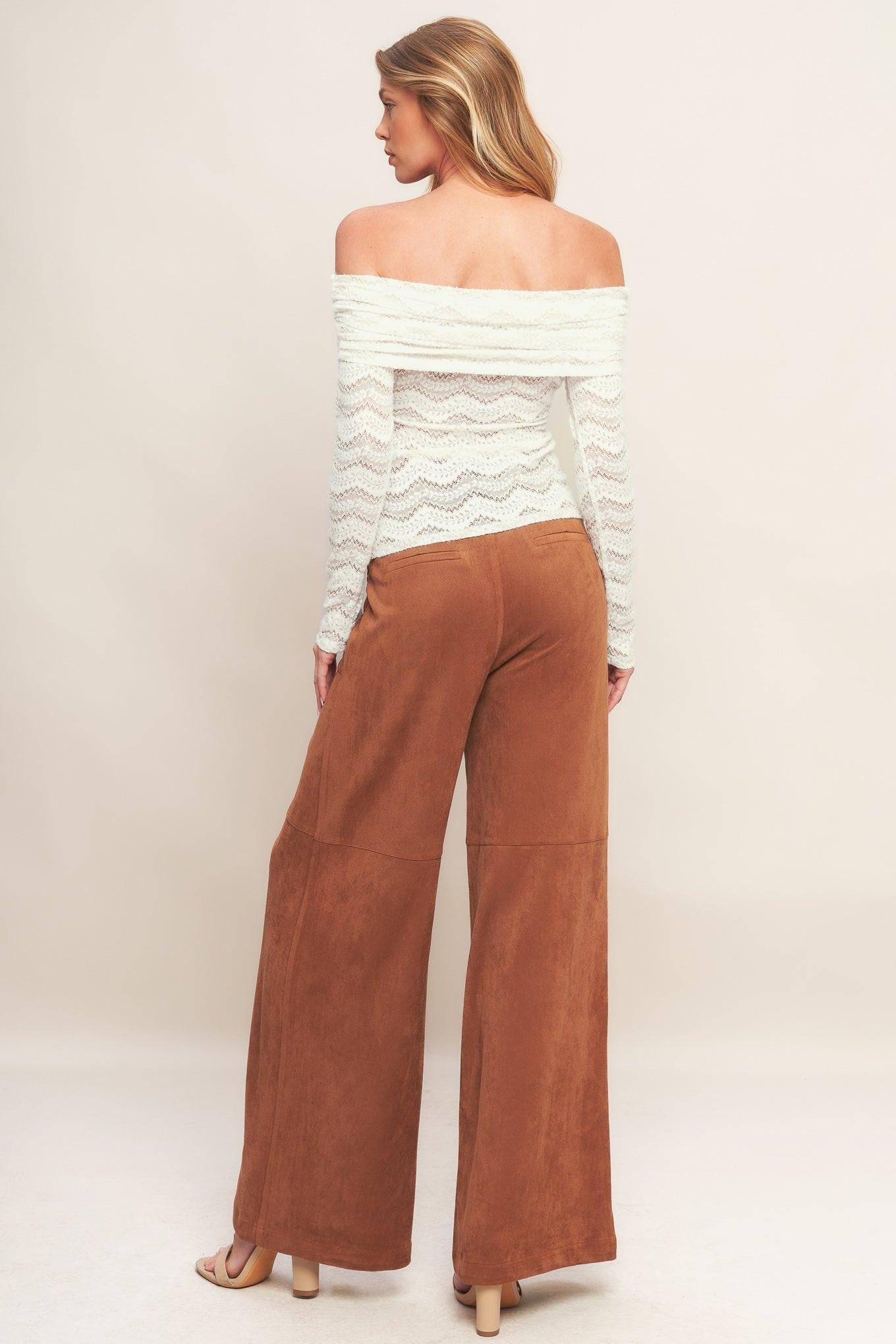 Flying Tomato Angelic Sweetie Cream Woven Top