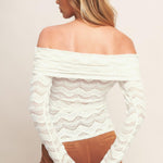 Flying Tomato Angelic Sweetie Cream Woven Top