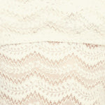 Fabric detail of Flying Tomato Angelic Sweetie Cream Woven Top