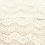 Fabric detail of Flying Tomato Angelic Sweetie Cream Woven Top