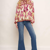 FUSION GROOVE WOVEN TOP