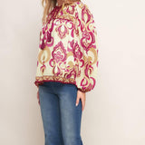 FUSION GROOVE WOVEN TOP