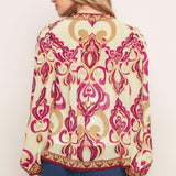 FUSION GROOVE WOVEN TOP