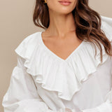 COUTURE CODE WOVEN TOP