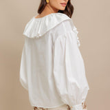 COUTURE CODE WOVEN TOP