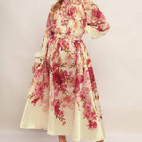 BLOSSOM DREAM BALLERINA WOVEN TOP