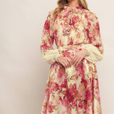BLOSSOM DREAM BALLERINA WOVEN TOP