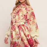 BLOSSOM DREAM BALLERINA WOVEN TOP