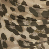 LUXE TRACE TAUPE BLACK WOVEN TOP