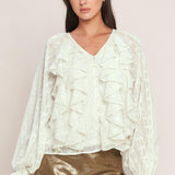 MILK & MOONLIGHT WOVEN TOP