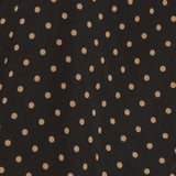 MIDNIGHT DOT CHIC WOVEN TOP